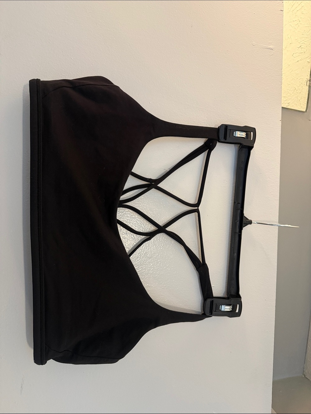lululemon athletica Black Strappy Sports Bra